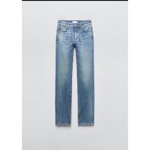 Zara High Rise Slim Fit Jeans